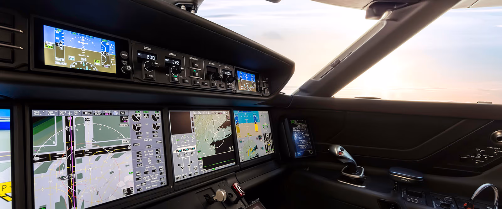 Gulfstream Symmetry Flight Deck of the G500